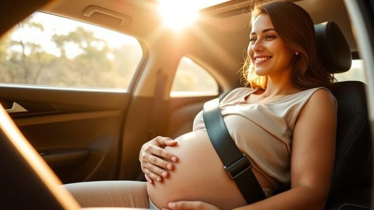 pregnancy car seat comfort