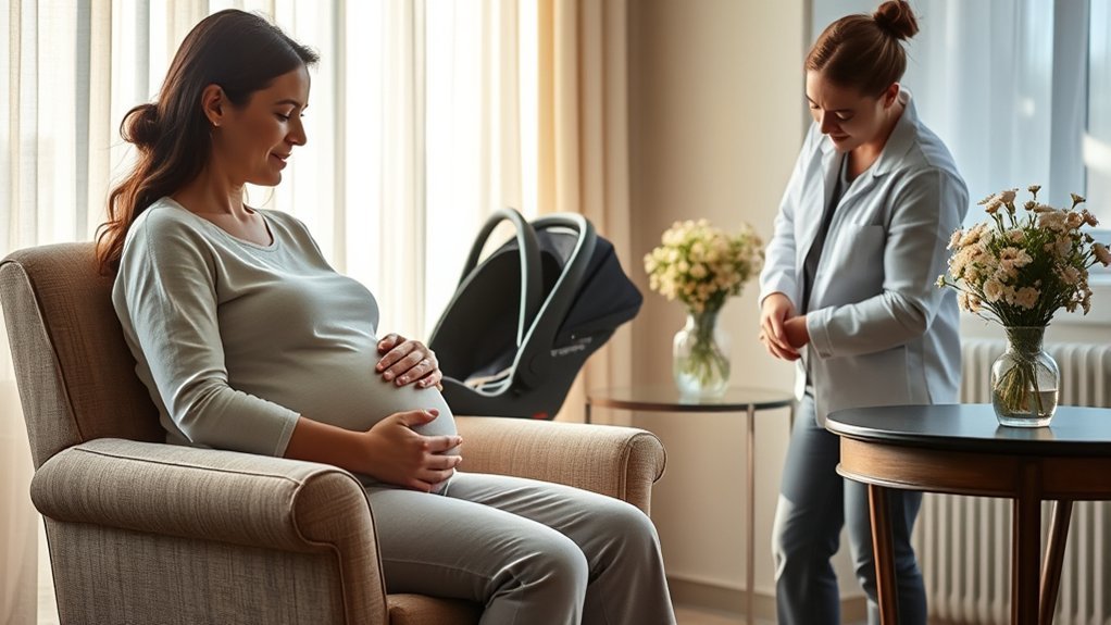 pregnancy car seat safety