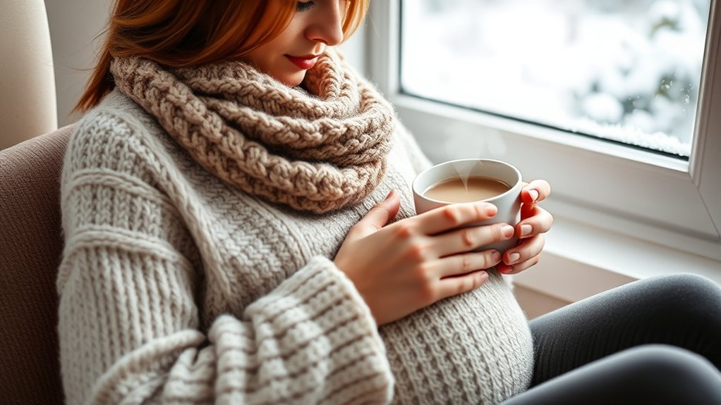 pregnancy cold weather relief