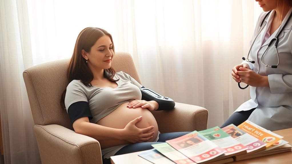 pregnancy heart rate management