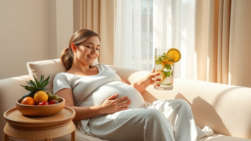 pregnancy hydration treatment relief