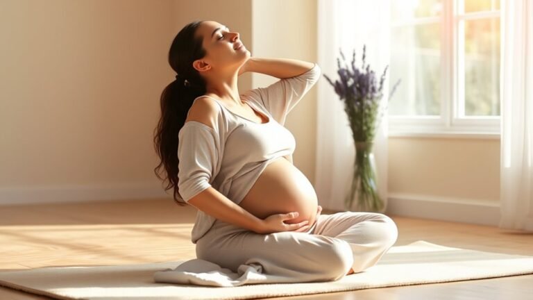 pregnancy neck stretch relief
