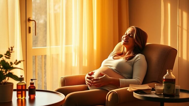 pregnancy relief during golden hour