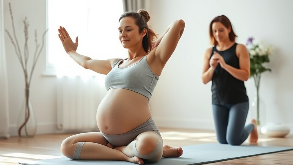 pregnancy safe core exercises