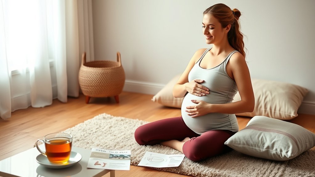 pregnancy stress incontinence relief