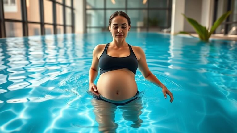 pregnancy swimming workout benefits