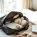 pregnancy travel diaper relief