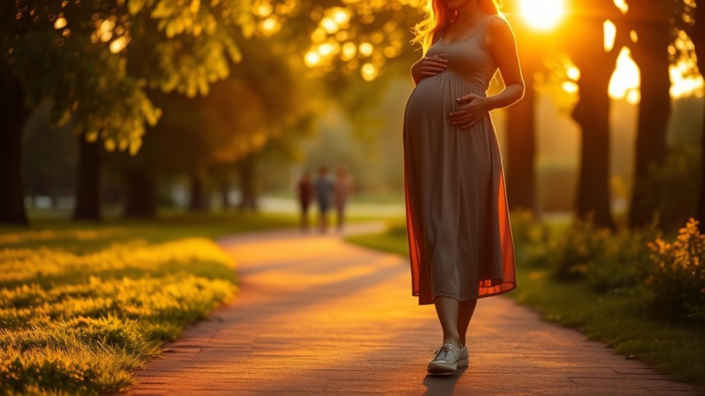 pregnancy walking benefits relief