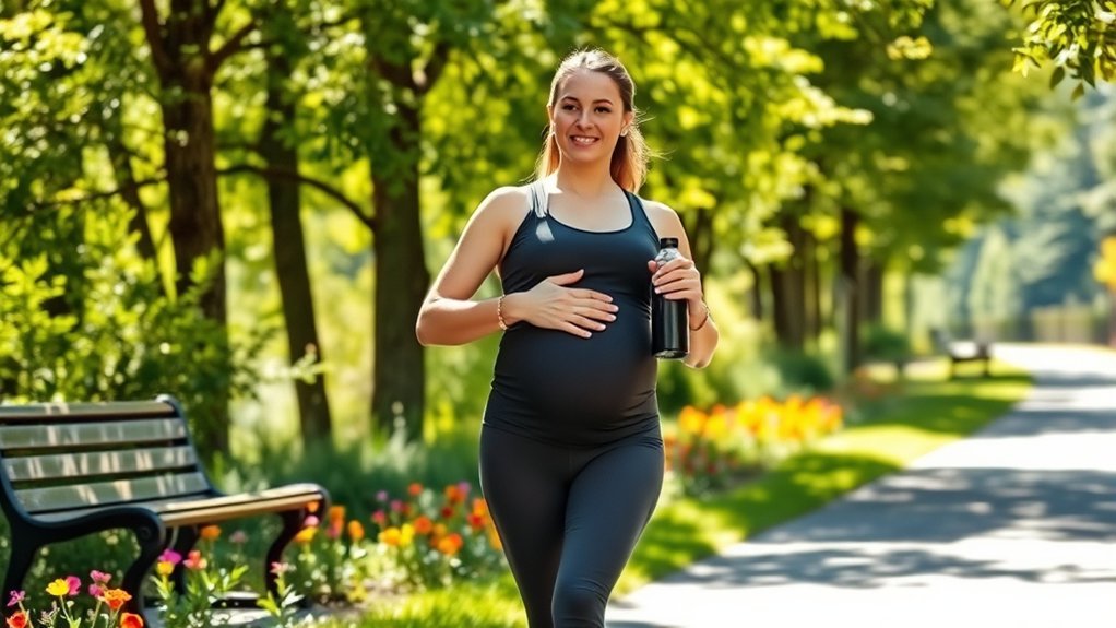 pregnancy walking safety guidelines