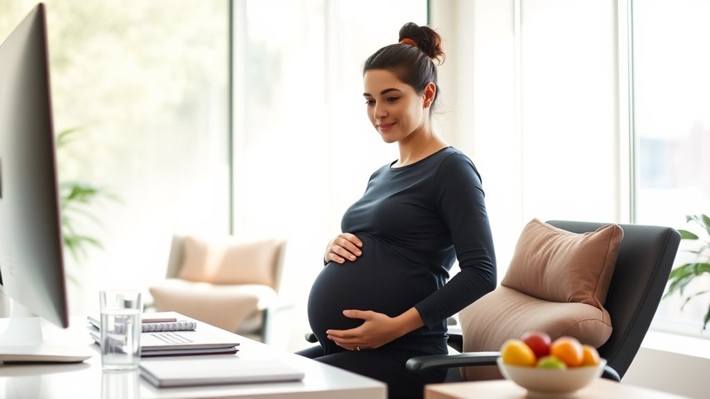 pregnancy work transition support