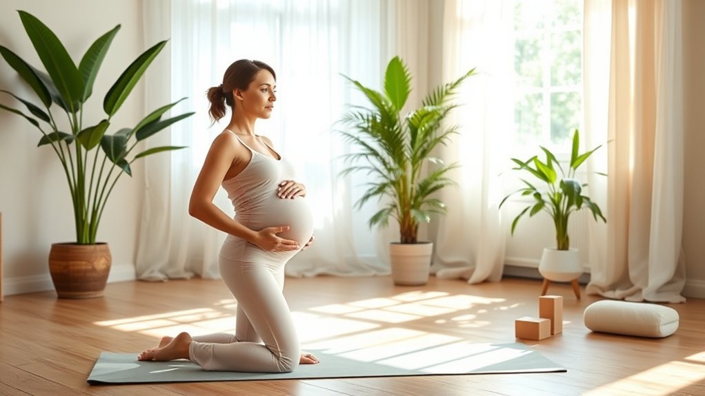 pregnancy yoga practice guide