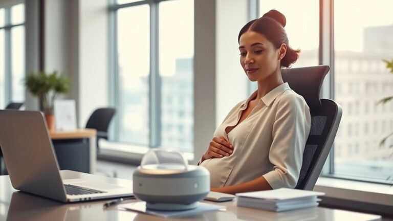 pumping breast milk at work