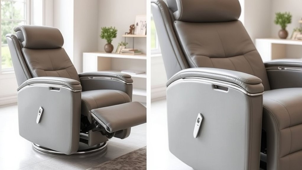 reclining seat adjustment guide