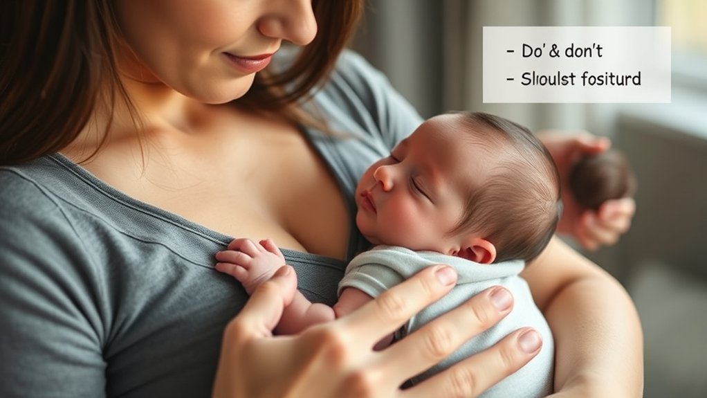 safe newborn carrying guidelines