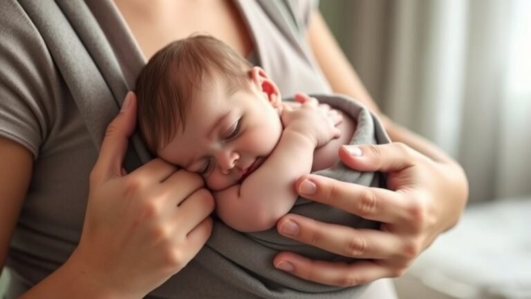 safe newborn carrying techniques