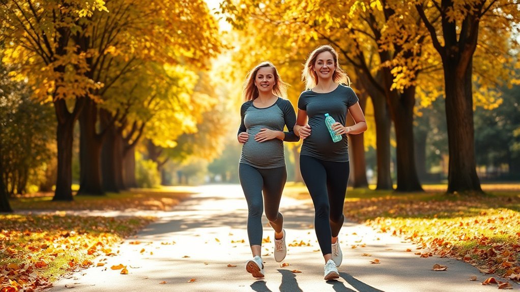 safe walking during pregnancy