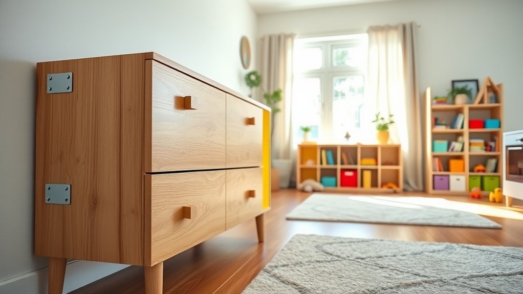 secure furniture to prevent accidents