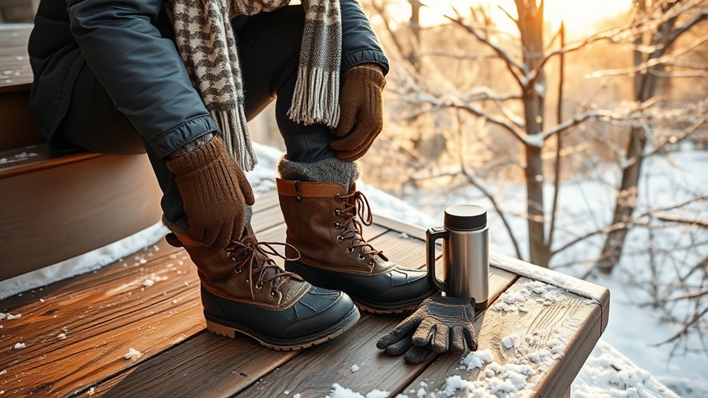 stay warm and safe