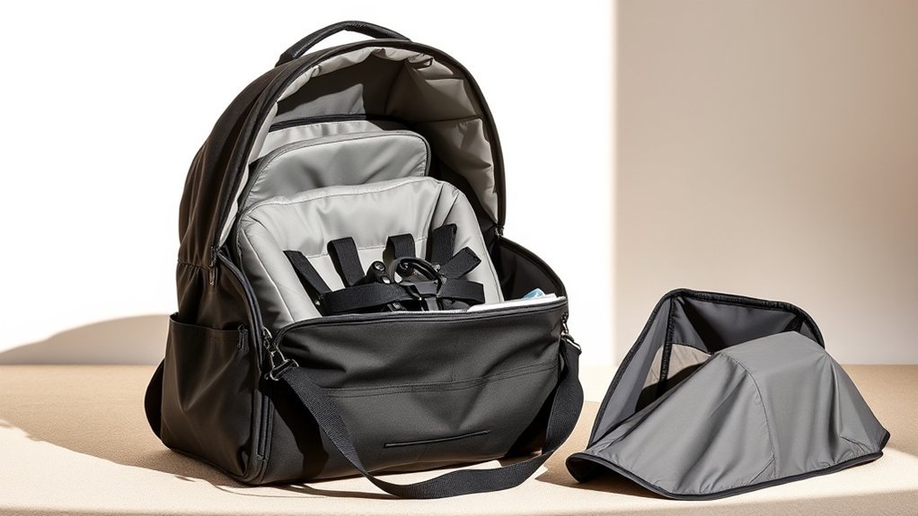 stroller bag travel precautions
