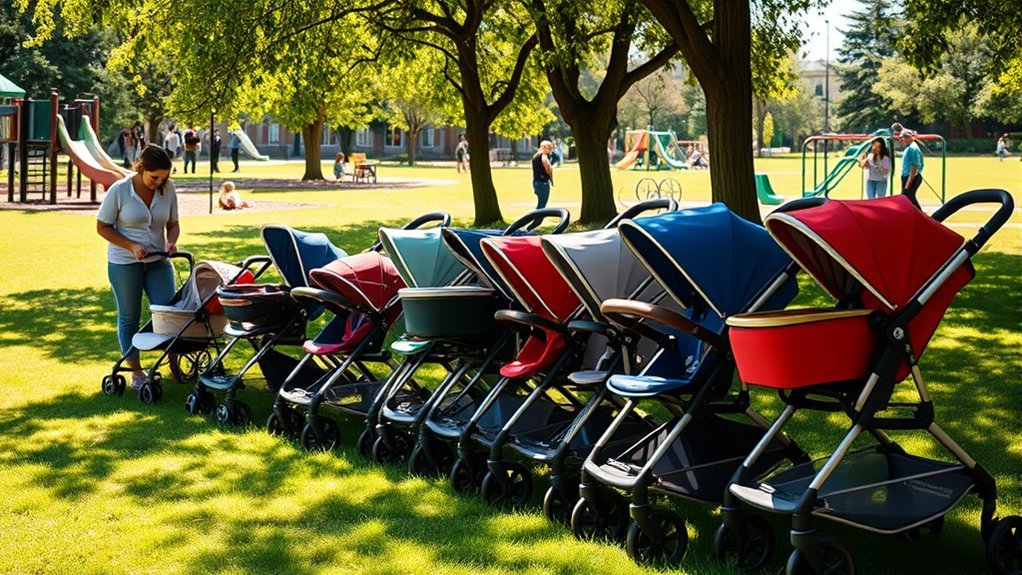 stroller category identification signs