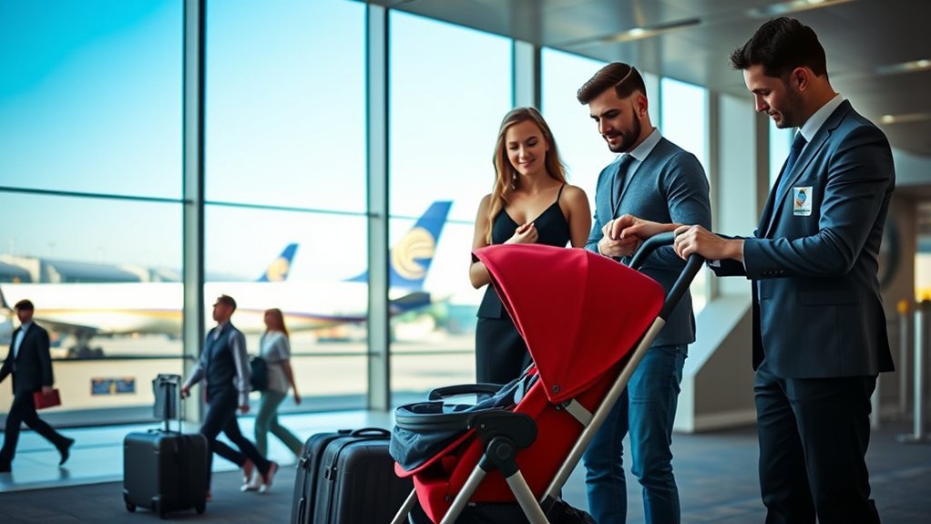 stroller gate check guidelines