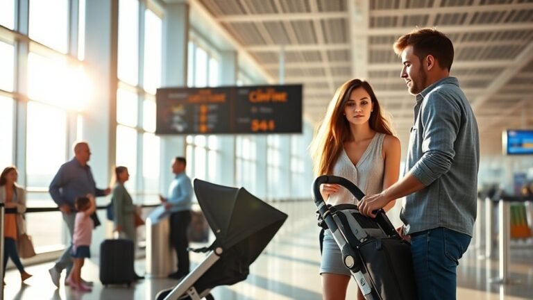 stroller gate check guidelines