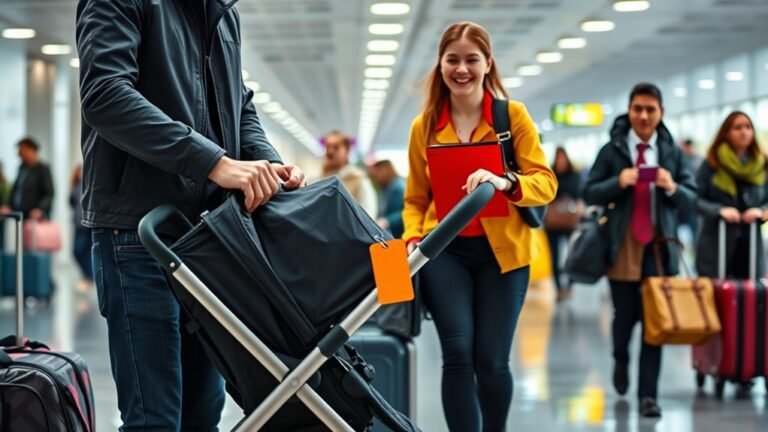 stroller gate check procedure