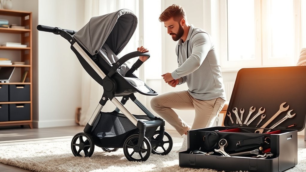 stroller maintenance and safety