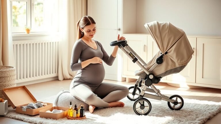 stroller maintenance during pregnancy