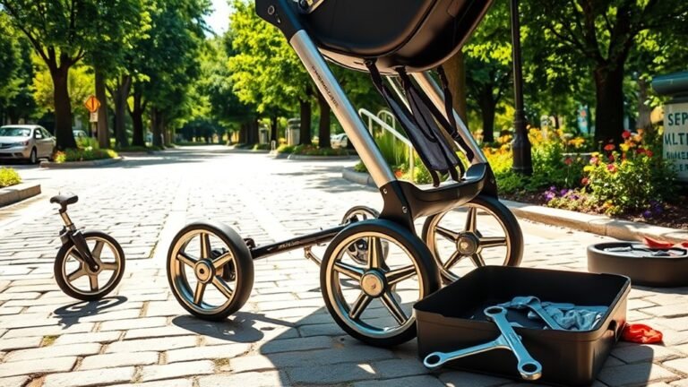 stroller maintenance signs checklist