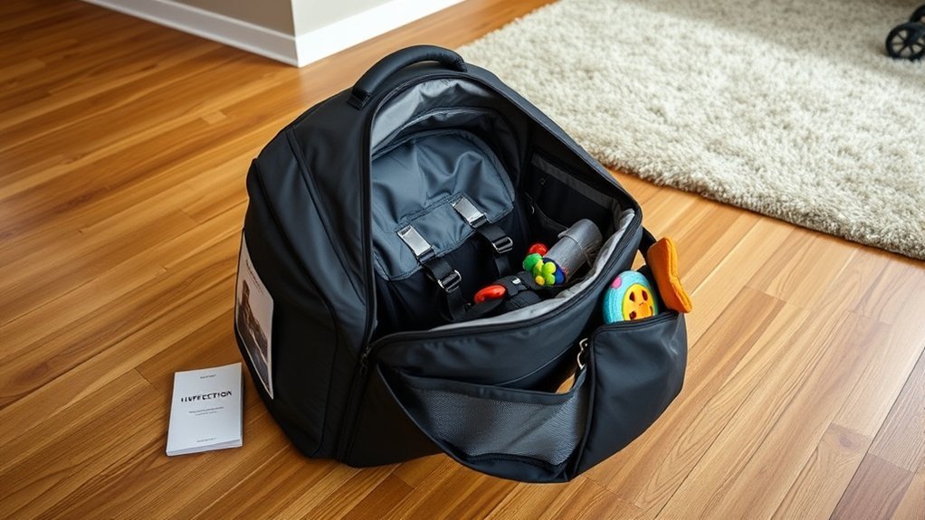 stroller travel bag tips