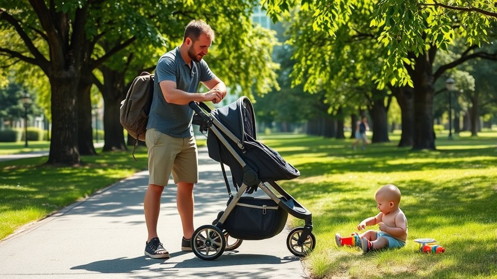 stroller weight impact symptoms