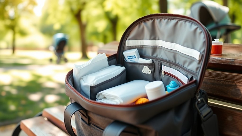travel diaper bag tips