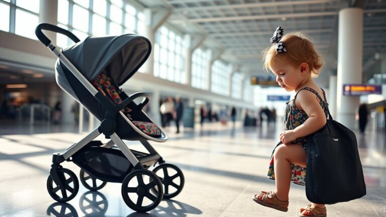 travel stroller identification signs