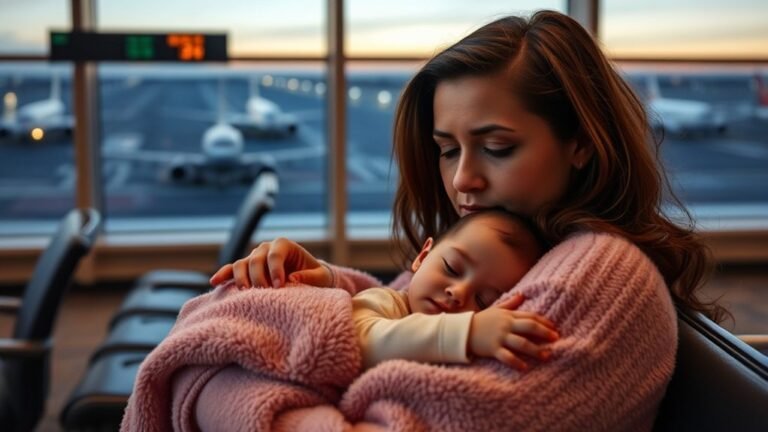 traveling with baby fatigue
