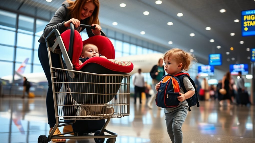 traveling with car seats