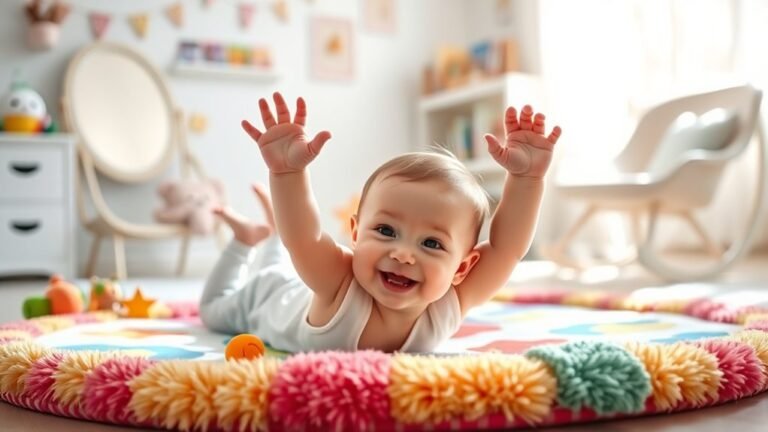 tummy time promotes infant development