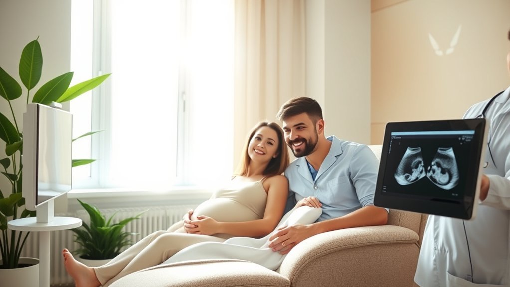 twin pregnancy delivery relief