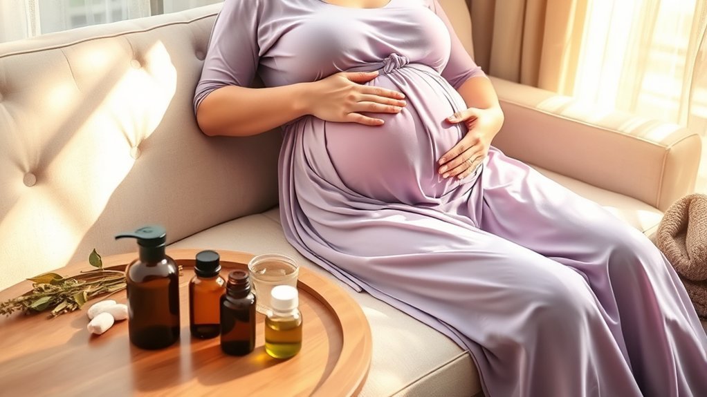 twin pregnancy relief strategies