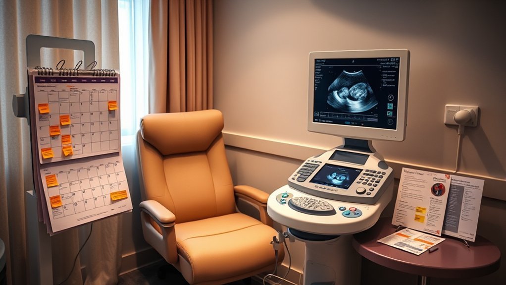 twin pregnancy ultrasound schedule