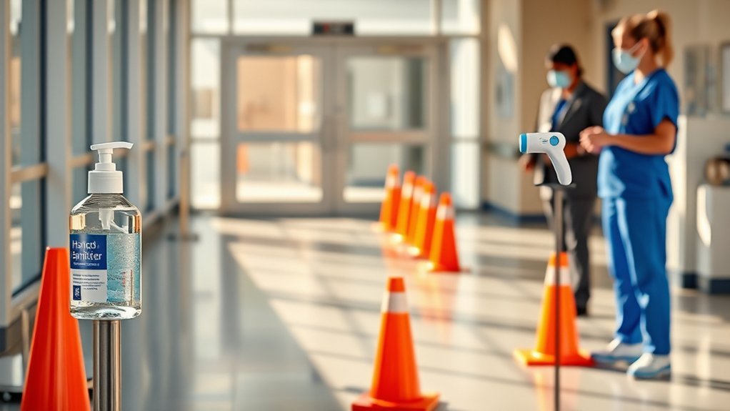 visitor health screening protocols