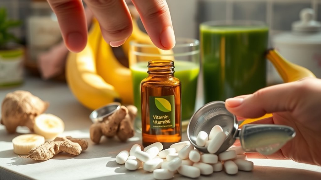 vitamin b6 for nausea relief