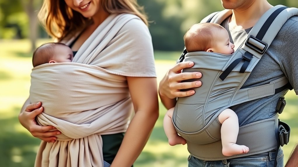 wraps and carriers comparison