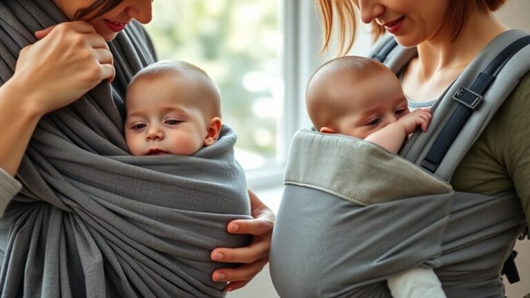 wraps and carriers differences