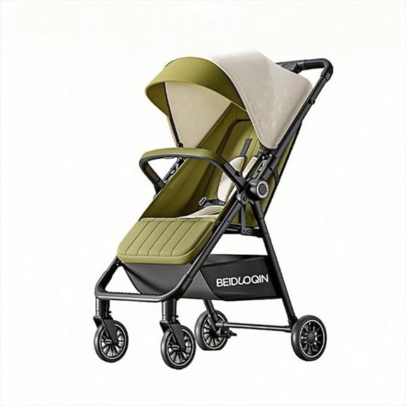Portable Multi-Angle Adjustable Baby Stroller