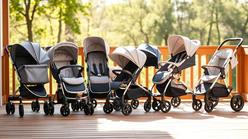 affordable single strollers online