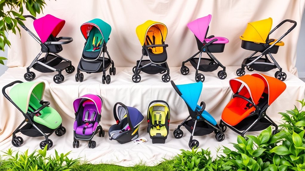 affordable stroller and car seat