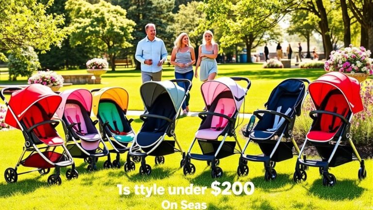 affordable strollers under 200