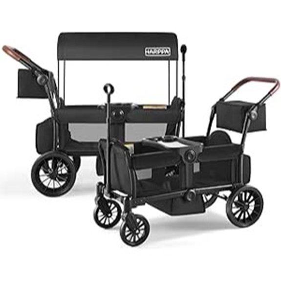 HARPPA All-Terrain Wagon Stroller for 2 Kids