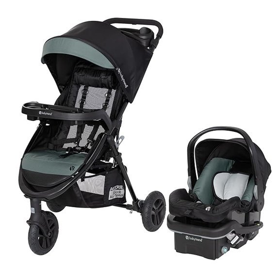 Baby Trend Passport Seasons All-Terrain Travel System Madrid Green